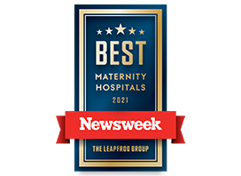 Newsweek Best Maternity Hospital 2021 presented to Rome Health
