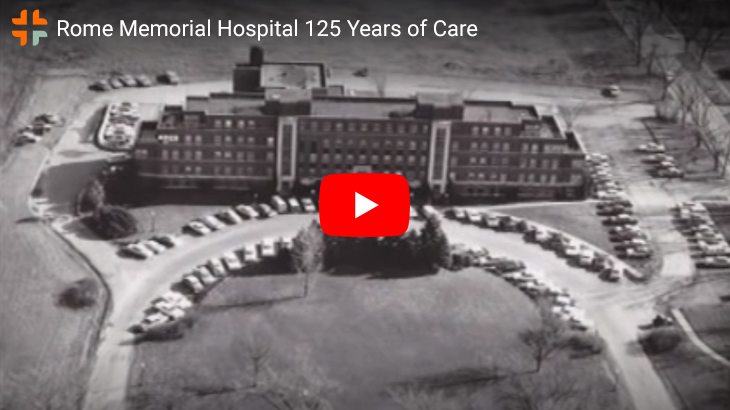 rome memorial hospital 125 years of care video from Rome Health near rome ny