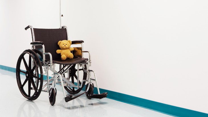 twigs gift shop image of teddy bear and wheelchair at rome health near rome ny