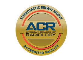 american college of radiology  stereotactic breast biopsy badge