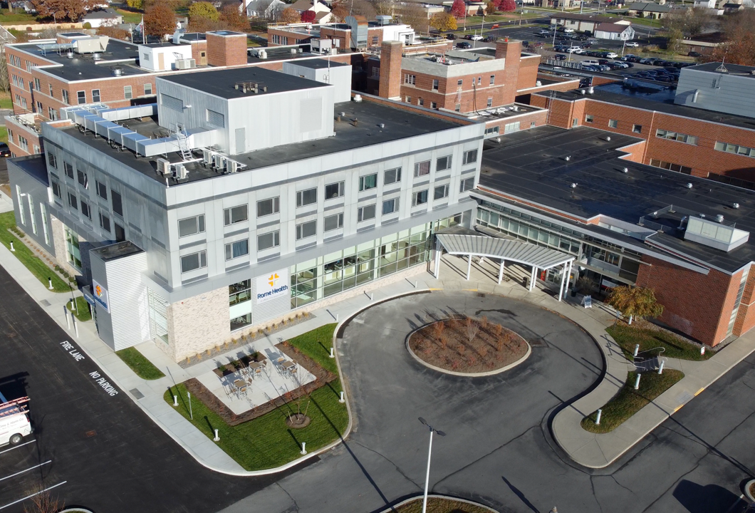 Exterior of Rome Health Medical Center