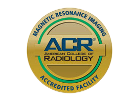 American College of Radiology magnetic resonance imaging accredited facility badge from Rome Health near rome ny