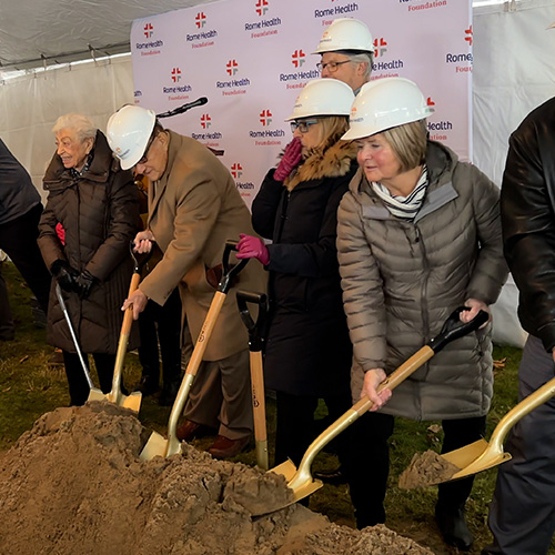 Rome Health Breaks Ground on New Construction for Surgical Services & Critical Care